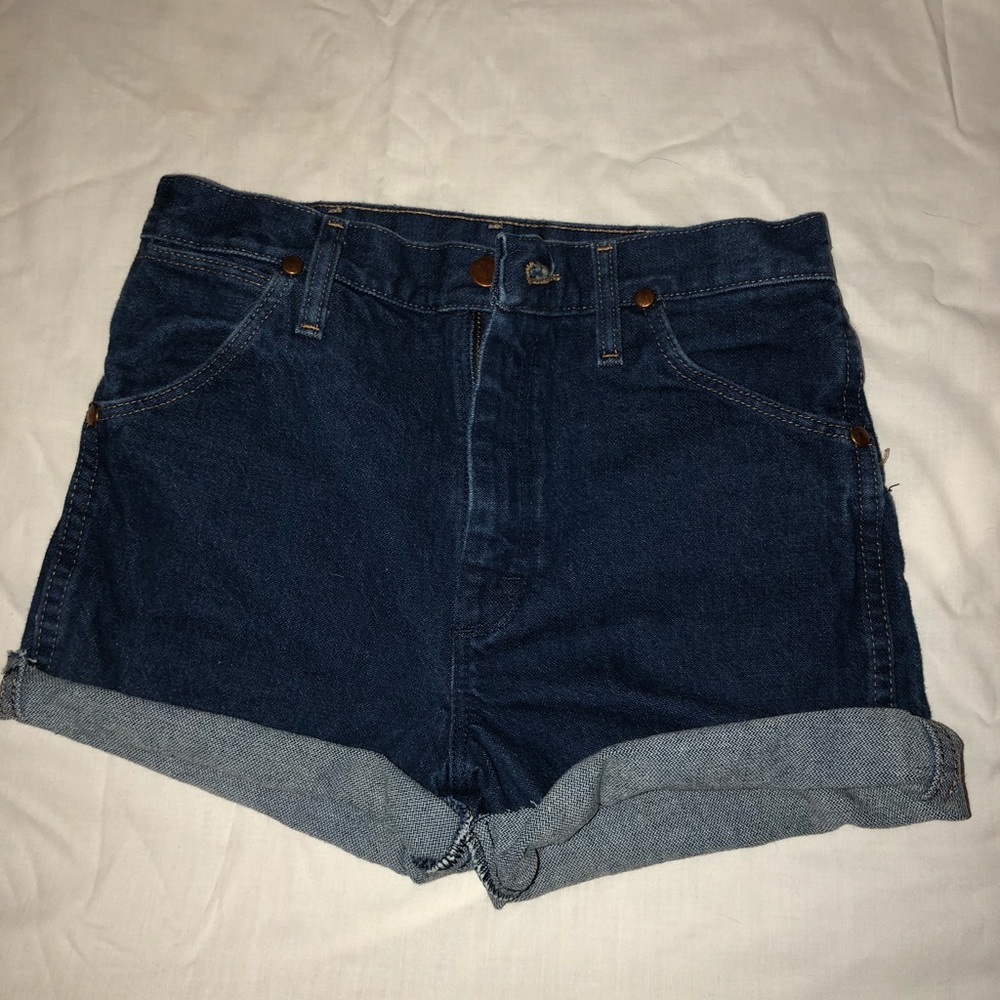Vintage wrangler high wasted shorts